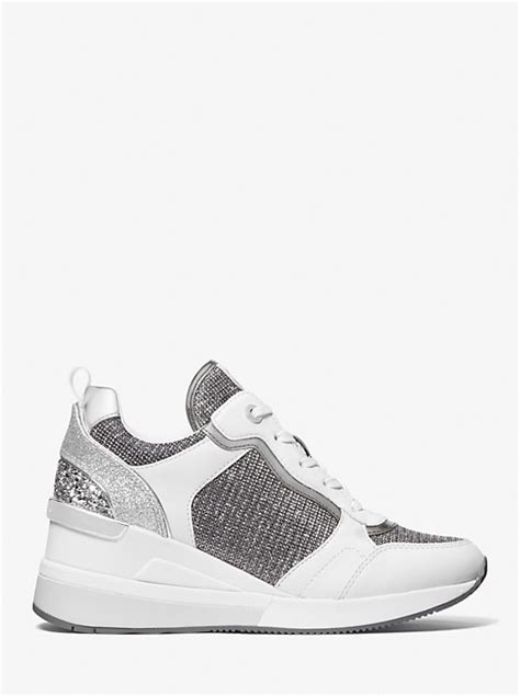 michael michael kors crista perforated trainer|Crista Mixed.